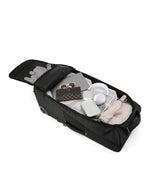 Tosca - TCA977 Delta Trolley backpack with zip of Daypack - Black