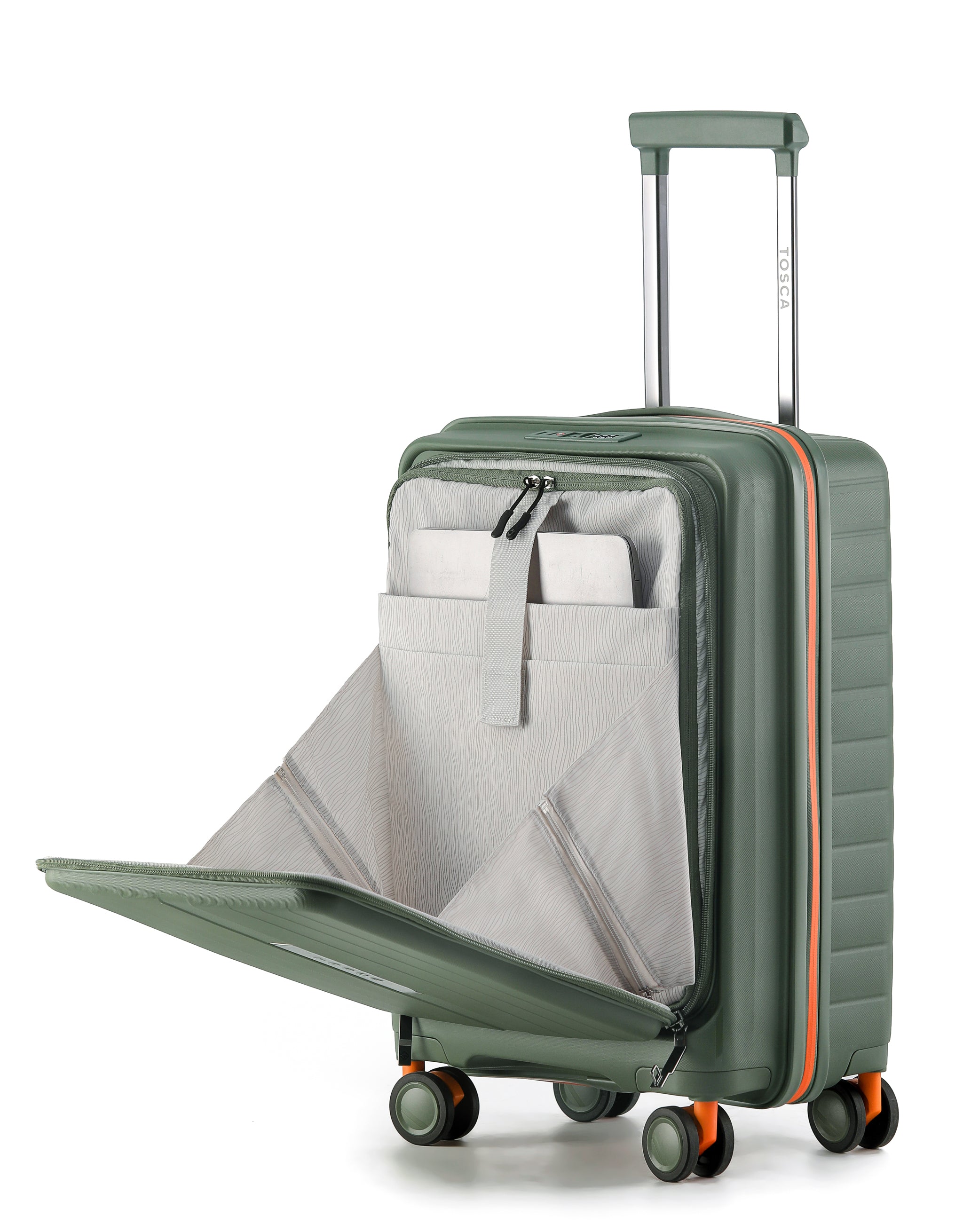 TOSCA - TCA875 CRUISER 53CM TROLLEY CASE- KHAKI
