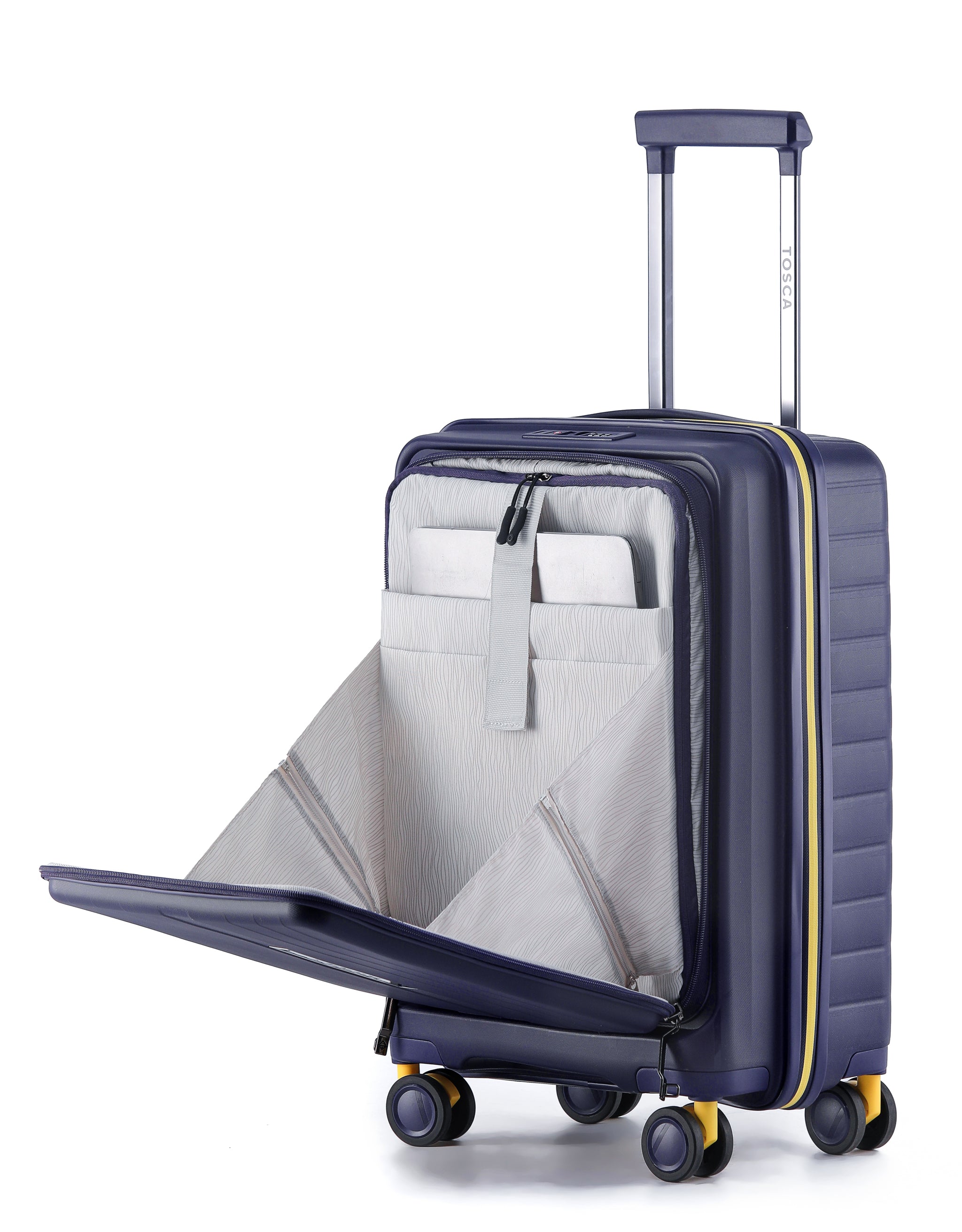 TOSCA - TCA875 CRUISER 53CM TROLLEY CASE- PURPLE