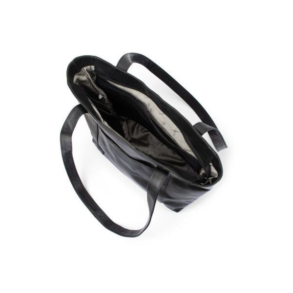Franco Bonini - 25-001 Leather Tote Handbag - Black