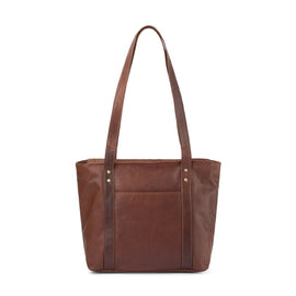 Franco Bonini - 25-001 Leather tote Handbag - Brown