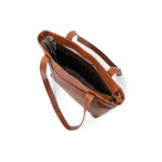 Franco Bonini - 25-001 Leather tote Handbag - Cognac