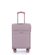 Tosca - Willow 55cm Fashion Carry on Suitcase Spinner - Misty Rose