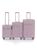Tosca - Willow Set of 3 (L-M-S) Suitcases - Misty Rose