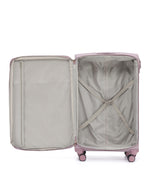 Tosca - Willow 77cm Fashion Large Suitcase Spinner - Misty Rose