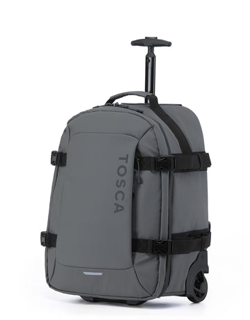 Tosca - TCA970-TB Delta Small Trolley Backpack - Khaki