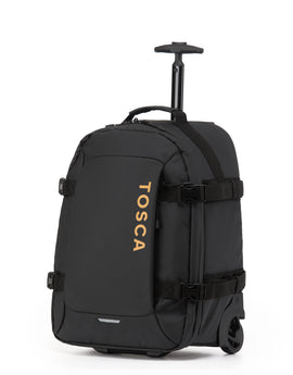 Tosca - TCA970-TB Delta Small Trolley Backpack - Black