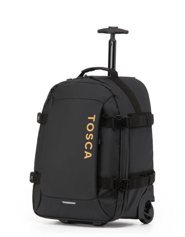 Tosca - TCA970-TB Delta Small Trolley Backpack - Black