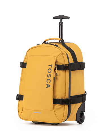 Tosca - TCA970-TB Delta Small Trolley Backpack - Yellow