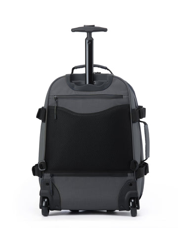 Tosca - TCA970-TB Delta Small Trolley Backpack - Khaki - 0