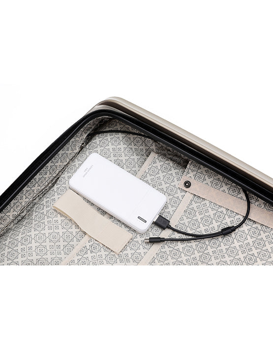 Tosca - TCA100-20L Laptop Space x Front Opening Spinner - Champagne