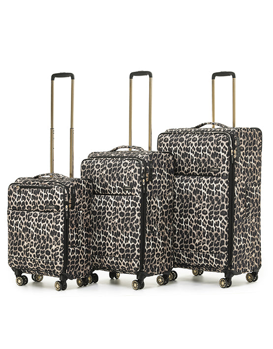 Tosca - SO-LITE AIR5055 set of 3 Suitcases - Leopard