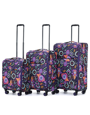 Tosca - So-Lite AIR5055 Set of 3 Suitcases - Paisley