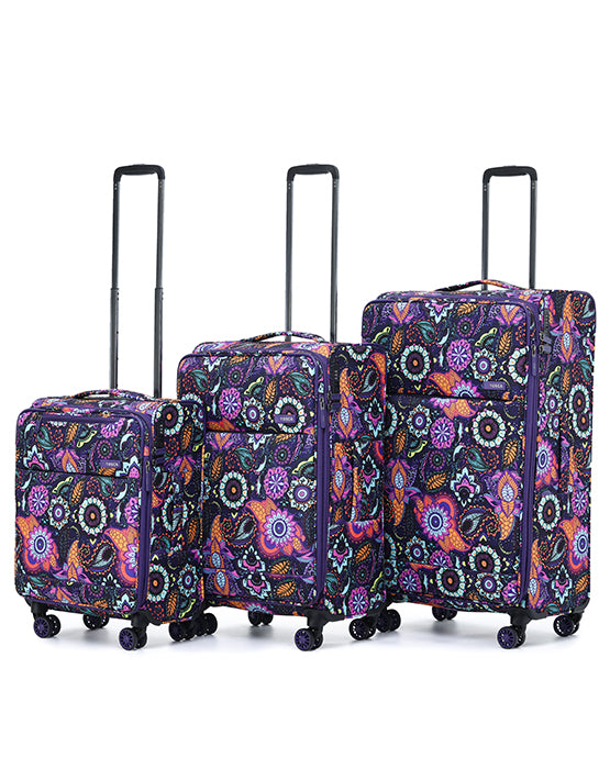 Tosca - So-Lite AIR5055 Set of 3 Suitcases - Paisley