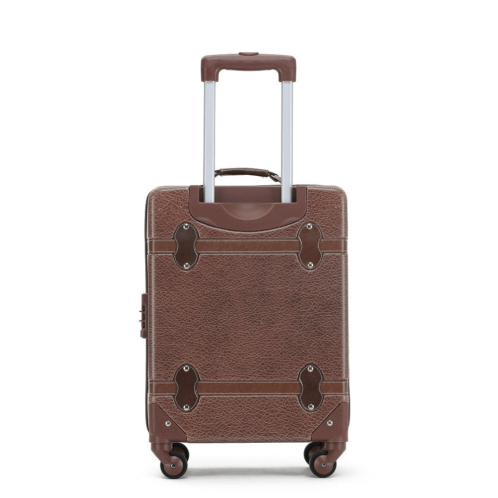 Harry Potter - Hogwarts WB030 19in Small 4 Wheel Hard Suitcase - Brown