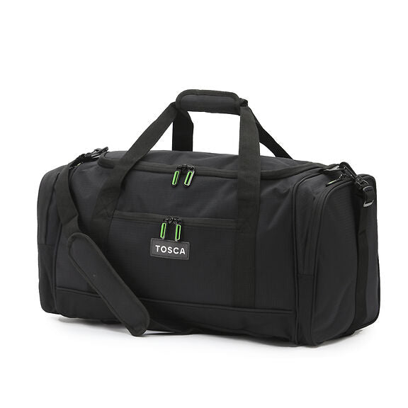 Tosca - TCA798M-A 70cm Sports Duffle - Black/Lime - 0