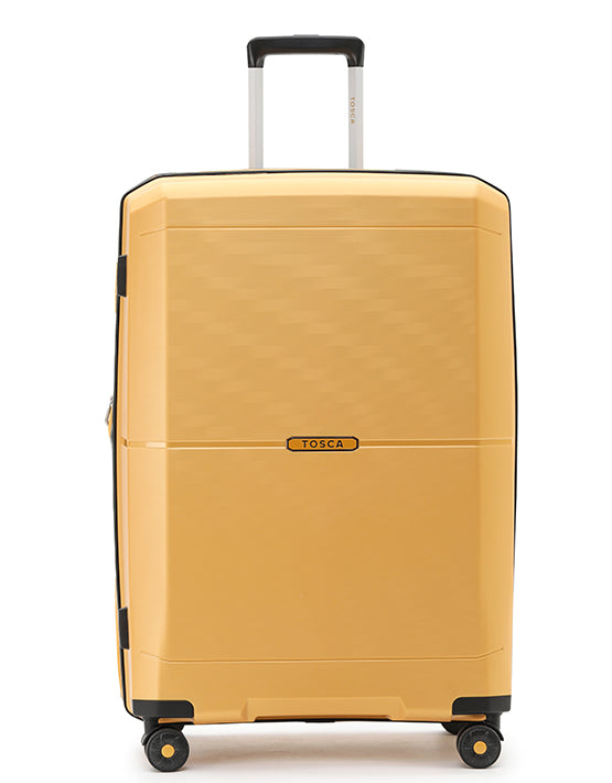 Tosca - Globetrotter Large 29in Spinner - Golden Yellow