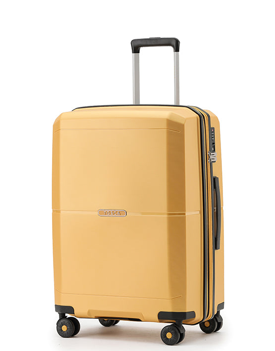 Tosca - Globetrotter Medium 25in Spinner - Golden Yellow