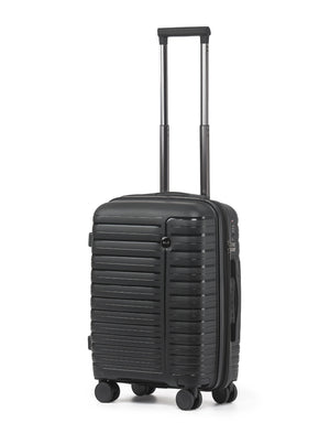 Aus Luggage - ALC6653 ASTRO 55cm on Board spinner - Black