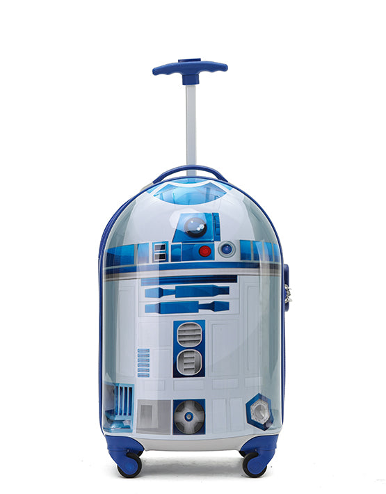 Star Wars - SW025 R2D2 20in Small Suitcase - White/Blue-2