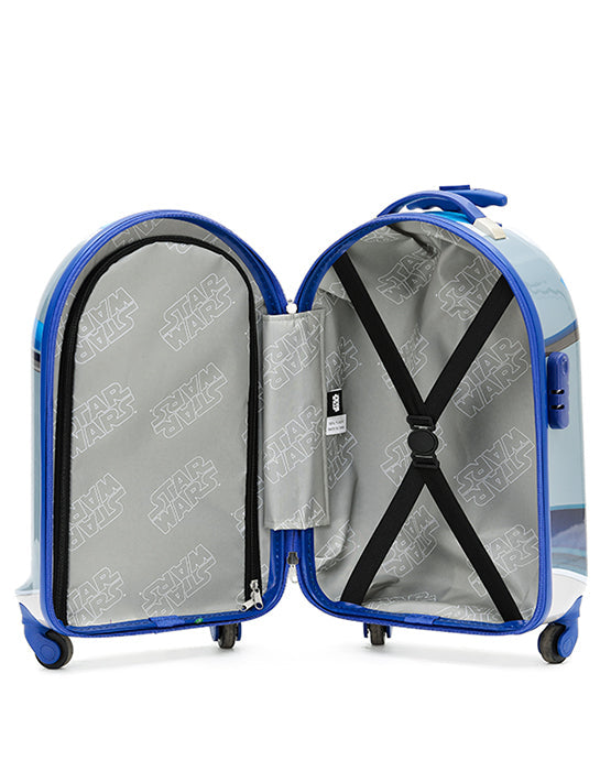 Star Wars - SW025 R2D2 20in Small Suitcase - White/Blue