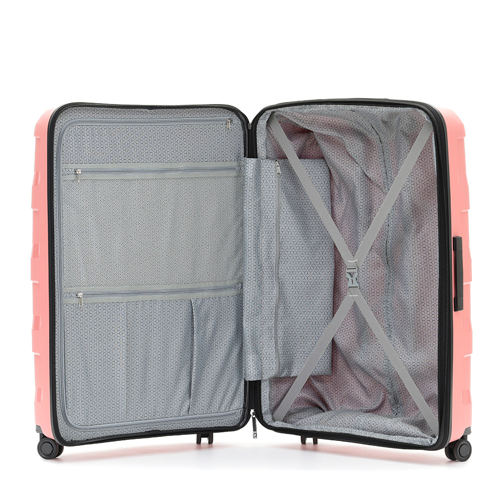 Tosca - 32in Comet X-Large Spinner suitcase - Coral-3