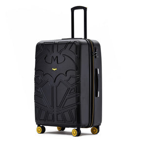 Batman - WB028 28in Large 4 Wheel Hard Suitcase - Black