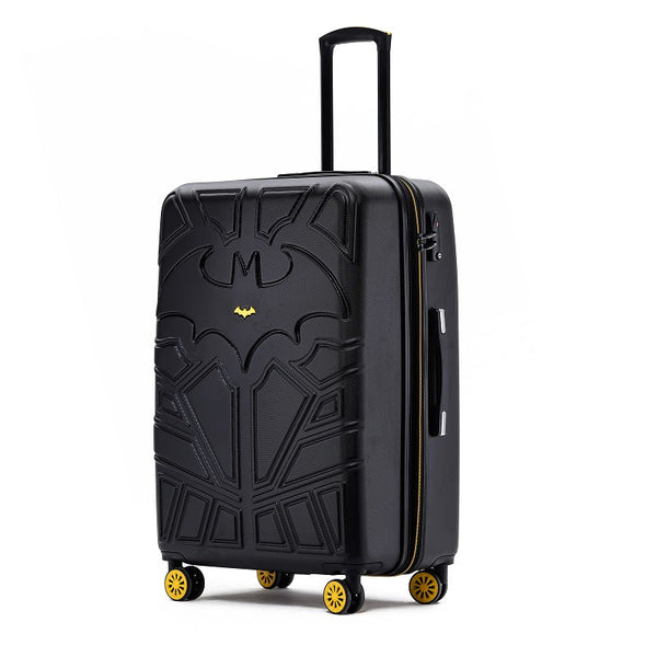 Batman - WB028 28in Large 4 Wheel Hard Suitcase - Black