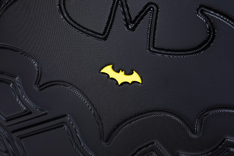 Batman - WB028 Set of 3 Suitcases 19in/24in/28in - Black