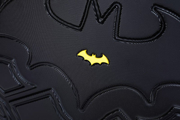 Batman - WB028 28in Large 4 Wheel Hard Suitcase - Black