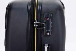 Batman - WB028 28in Large 4 Wheel Hard Suitcase - Black