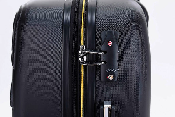 Batman - WB028 28in Large 4 Wheel Hard Suitcase - Black