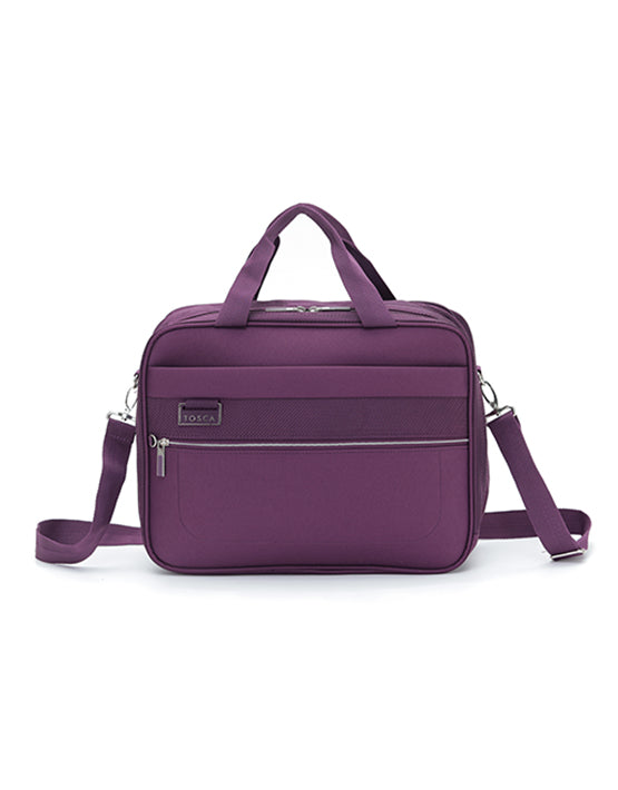 Tosca - TCA720-Tote Vega 40cm Tote Cabin Bag - Plum