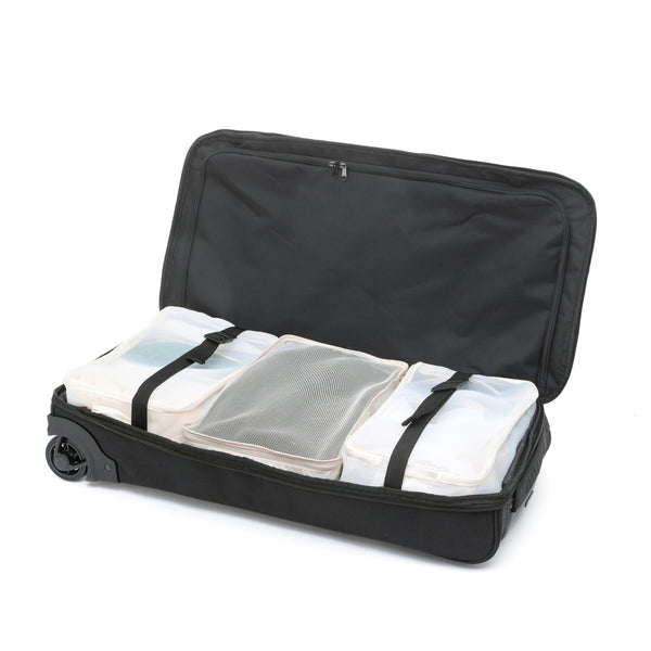 Tosca - TCA798TWJ-A 85cm Wheeled Split Compartment Duffle - Black/Grey/Lime