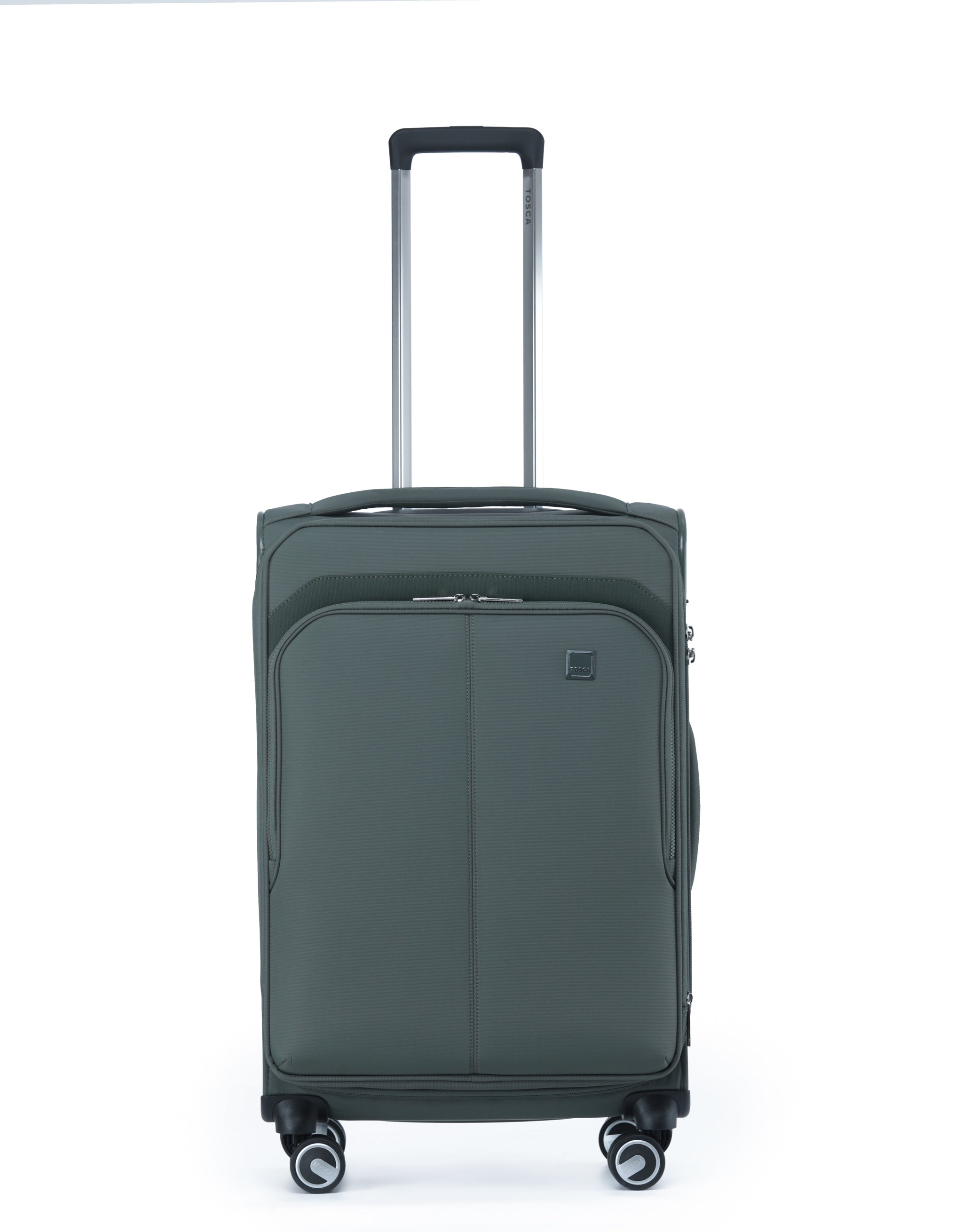 Tosca - Grange TCA752 67cm Premium Medium Suitcase - Cyphress Green