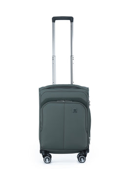 Tosca - Grange TCA752 55cm Premium Carry On Suitcase - Cyphress Green