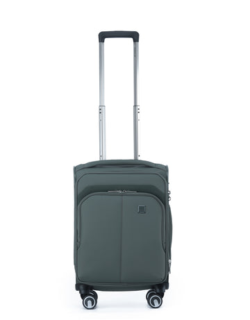 Tosca - Grange TCA752 55cm Premium Carry On Suitcase - Cyphress Green