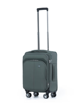 Tosca - Grange TCA752 55cm Premium Carry On Suitcase - Cyphress Green - 0