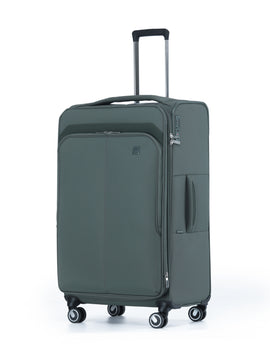 Tosca - Grange TCA752 80cm Premium Large Suitcase - Cyphress Green - 0