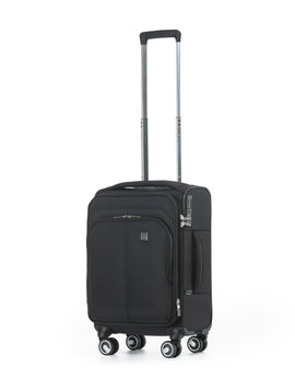 Tosca - Grange TCA752 55cm Premium Carry On Suitcase - Black - 0