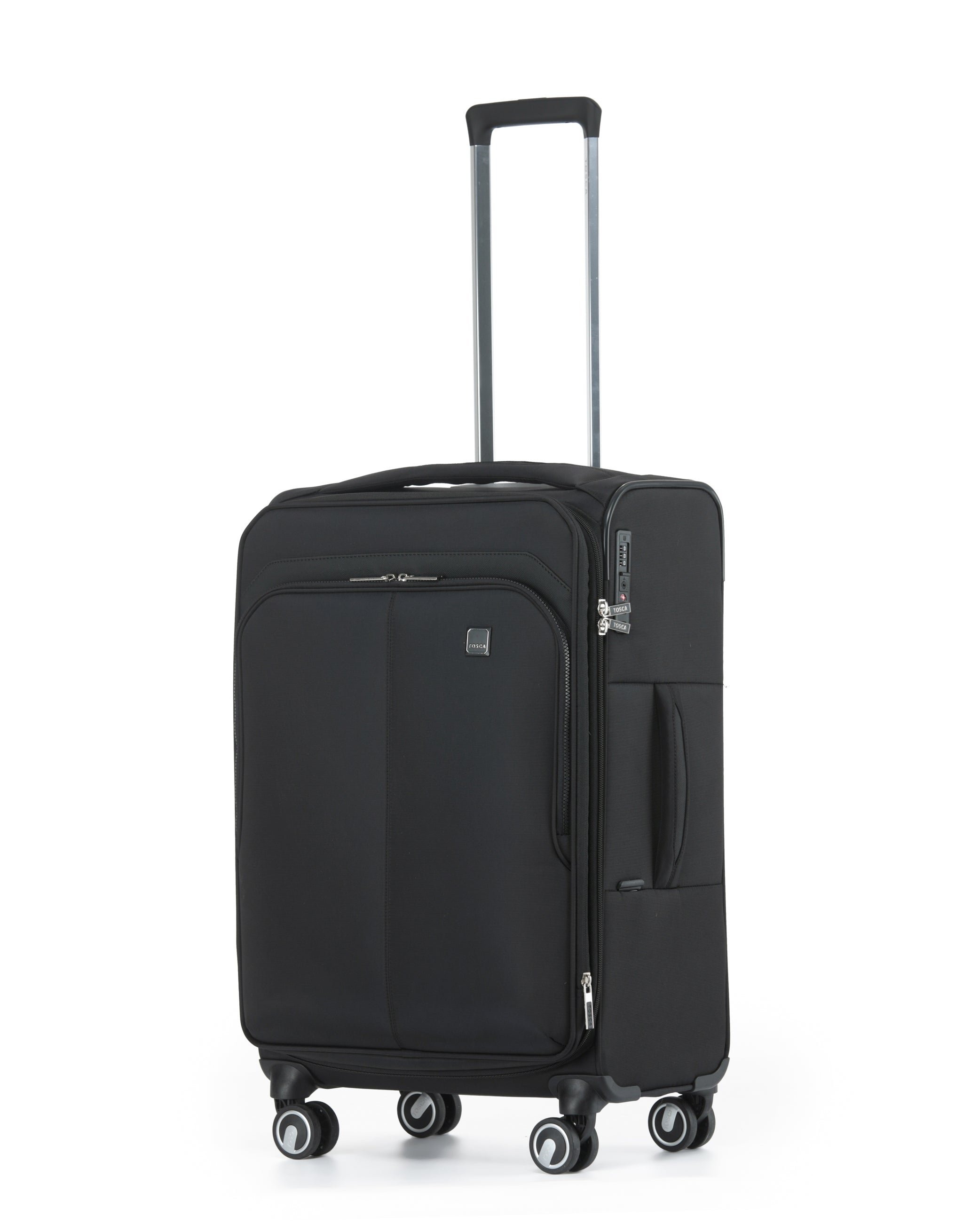 Tosca - Grange TCA752 67cm Premium Medium Suitcase - Black