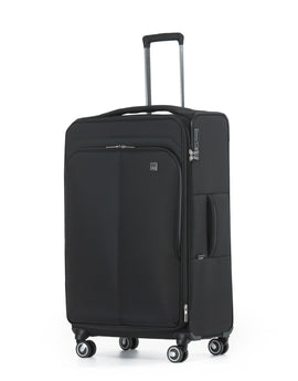 Tosca - Grange TCA752 80cm Premium Large Suitcase - Black - 0