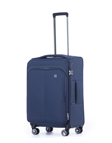 Tosca - Grange TCA752 67cm Premium Medium Suitcase - Indigo Blue - 0