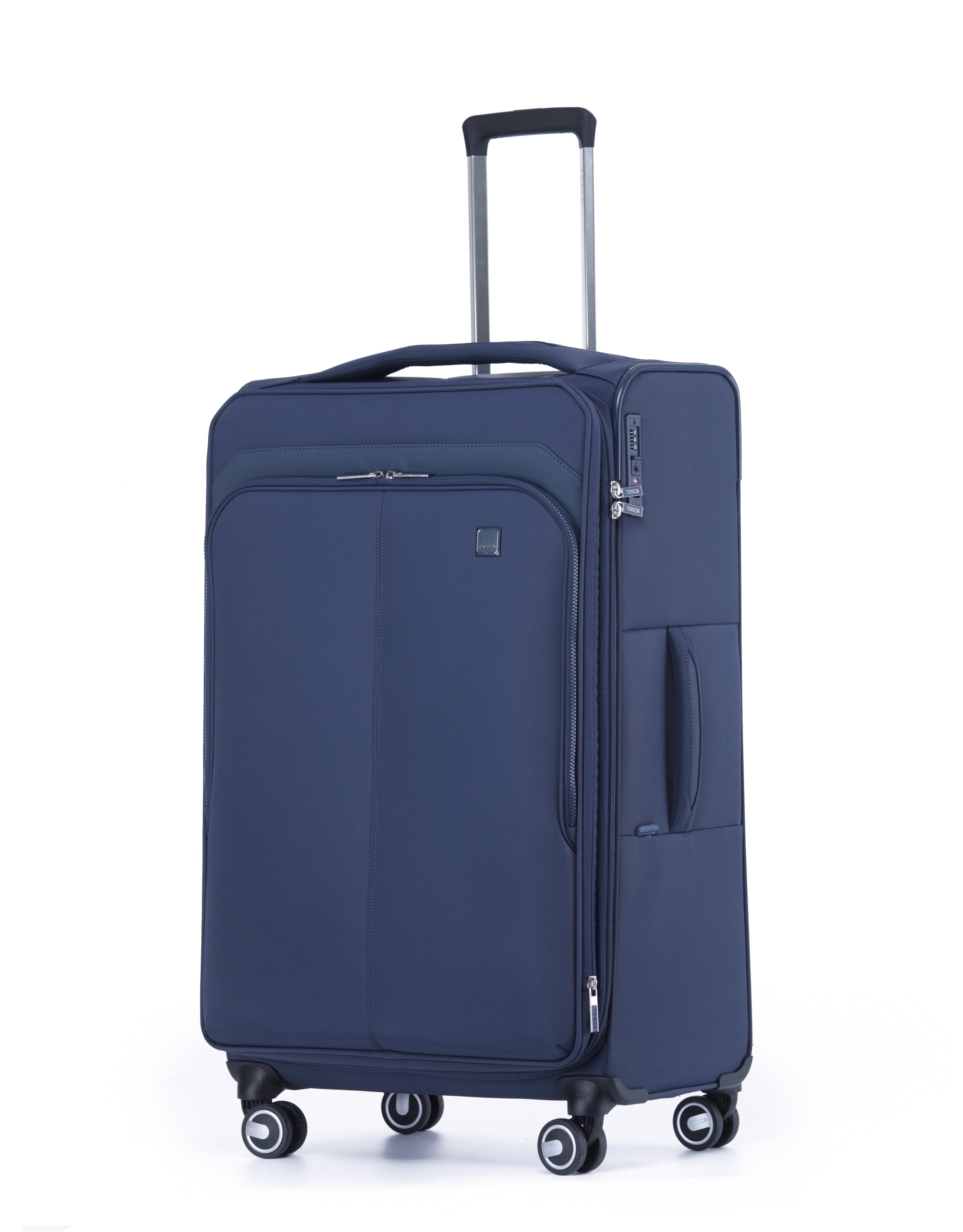 Tosca - Grange TCA752 80cm Premium Large Suitcase - Indigo Blue
