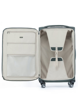 Tosca - Grange TCA752 80cm Premium Large Suitcase - Cyphress Green - 0