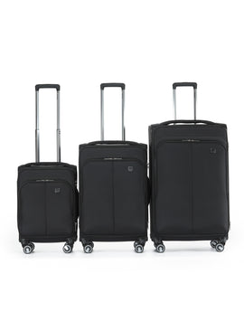 Tosca - TCA752-3A Grange set of 3 Suitcases (55-67-80cm) - Black