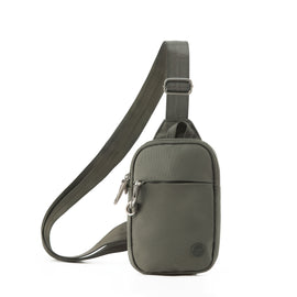 TOSCA - TCA991 Anti Theft small Sling bag - Khaki