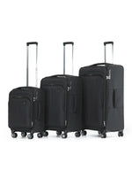 Tosca - TCA752-3A Grange set of 3 Suitcases (55-67-80cm) - Black