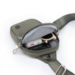 TOSCA - TCA991 Anti Theft small Sling bag - Khaki