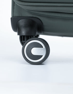 Tosca - Grange TCA752 80cm Premium Large Suitcase - Cyphress Green